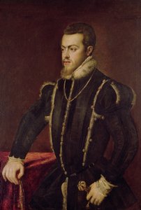 Muotokuva Philip II:sta (1527-98) Espanjasta